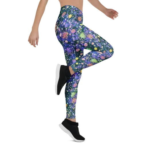 Neon Conservatory on a Leggings