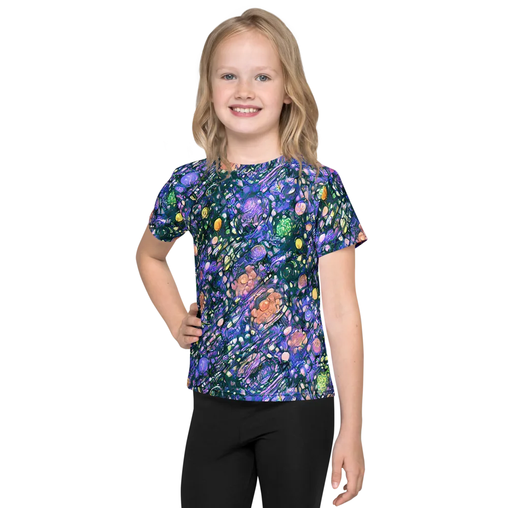 Neon Conservatory on Kids Crew Neck T-Shirt — Front
