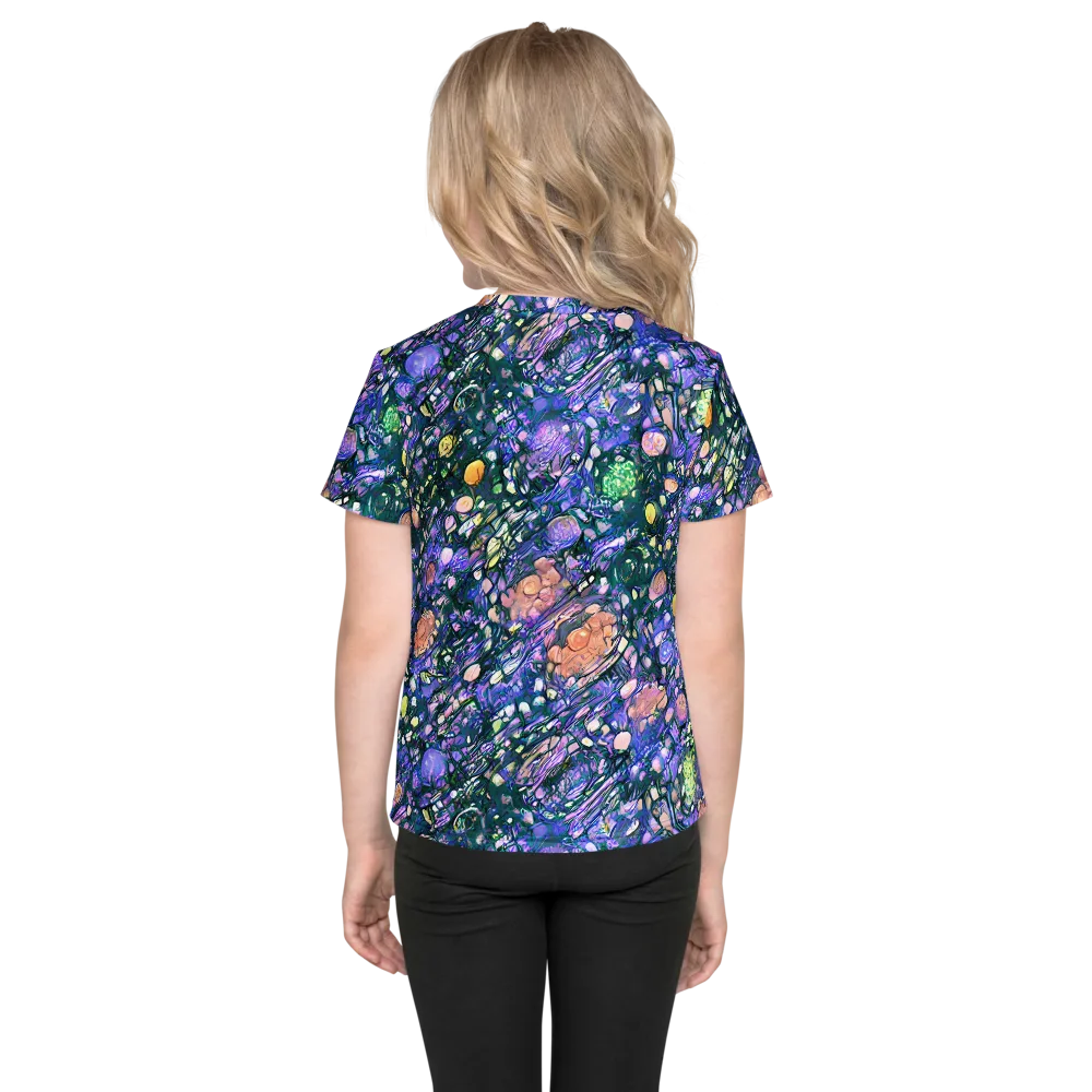 Neon Conservatory on Kids Crew Neck T-Shirt — Back