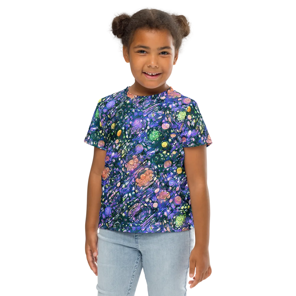 Neon Conservatory on Kids Crew Neck T-Shirt — Front