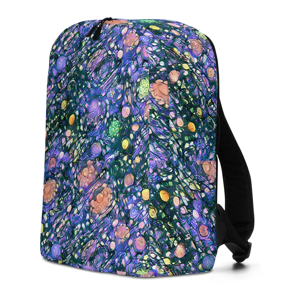 Neon Conservatory on Minimalist Backpack — Left
