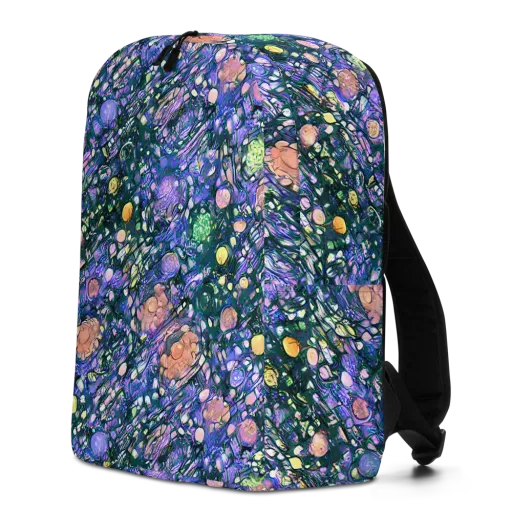 Neon Conservatory on a Minimalist Backpack