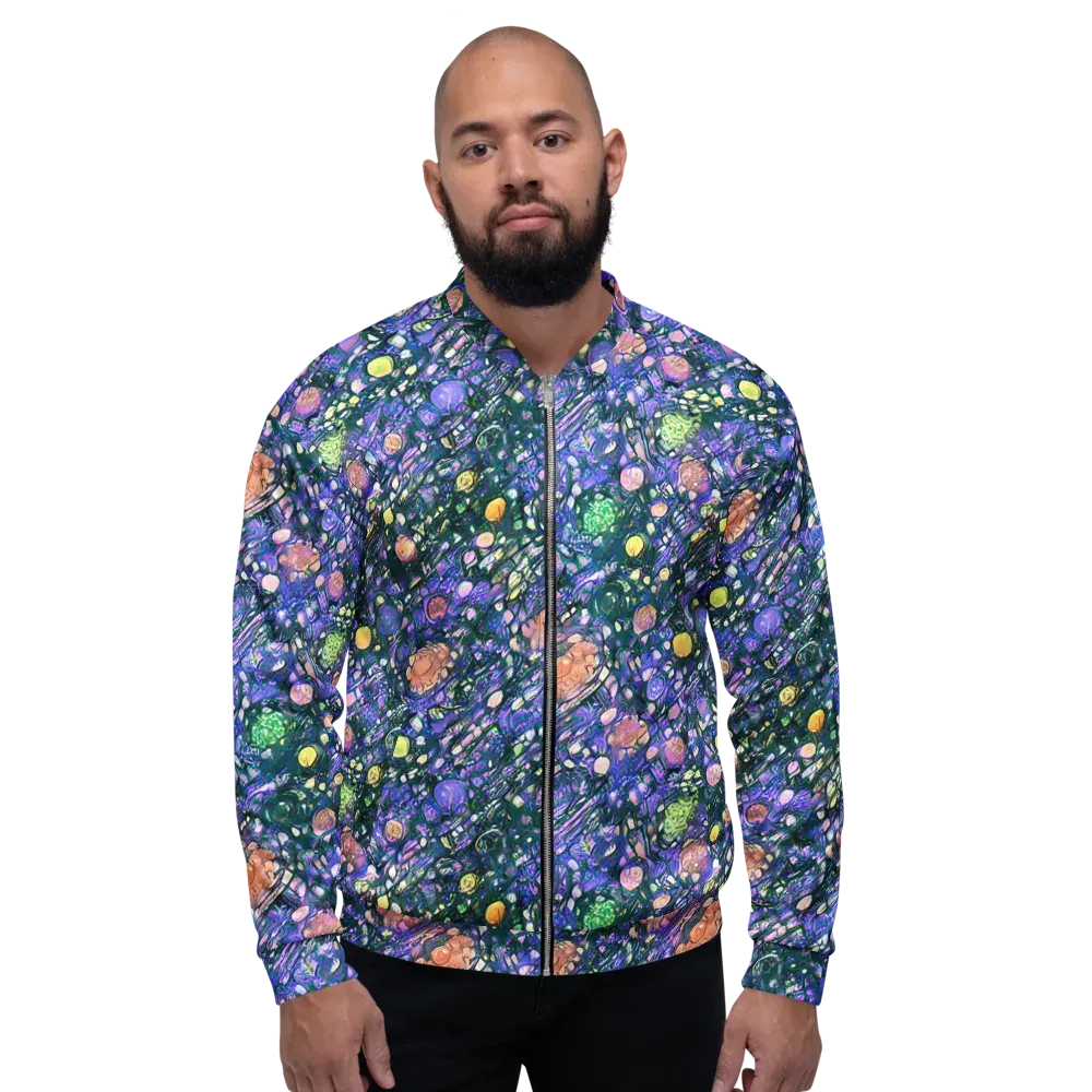 Neon Conservatory on Bomber Jacket — Front