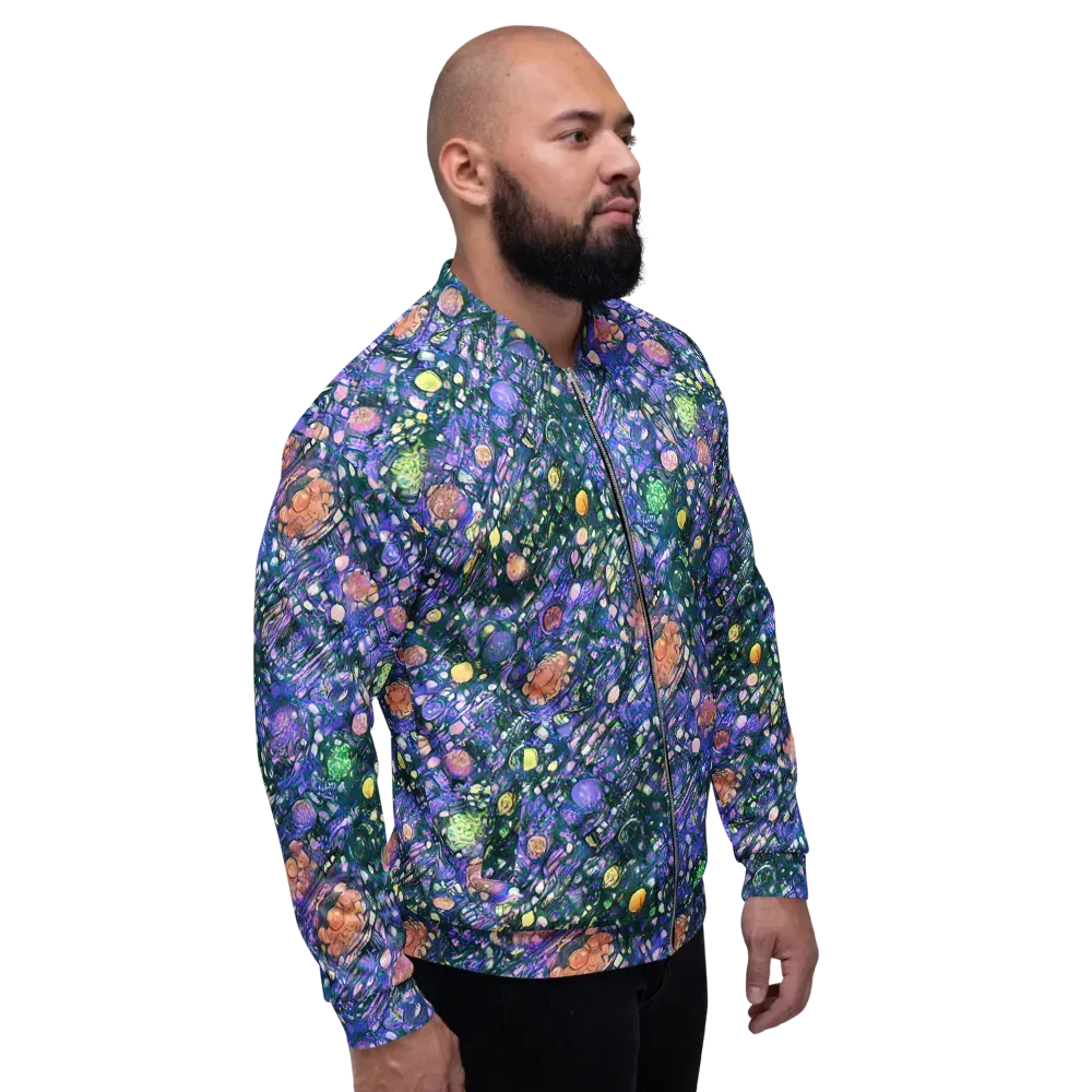 Neon Conservatory on Bomber Jacket — Right