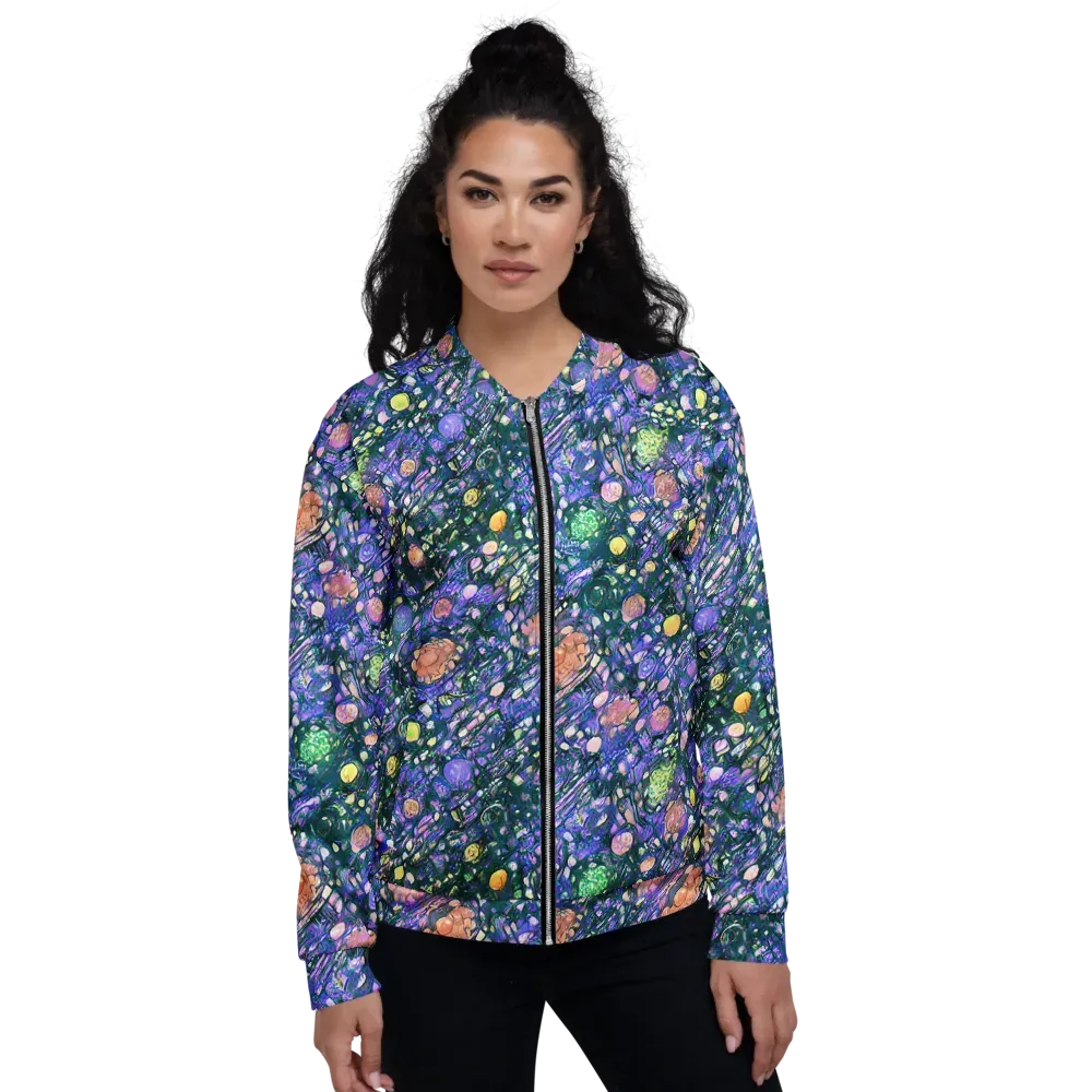 Neon Conservatory on Bomber Jacket — Front