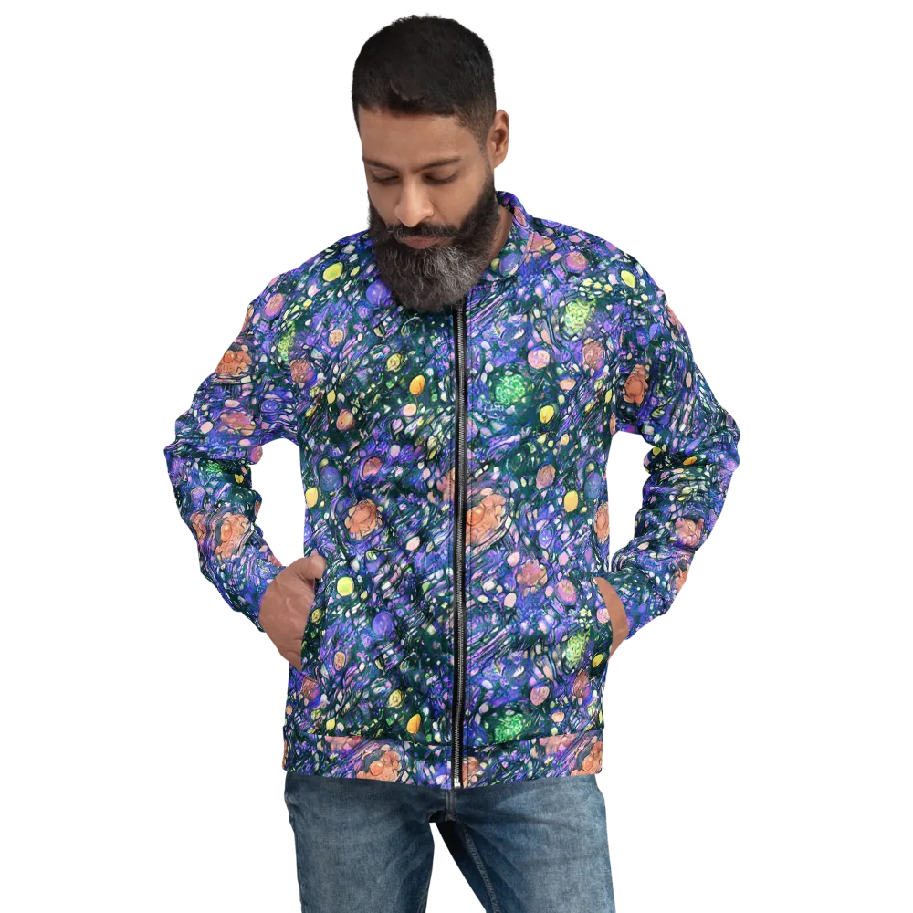 Neon Conservatory on Bomber Jacket — Front