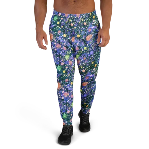 Neon Conservatory on a Men's Joggers