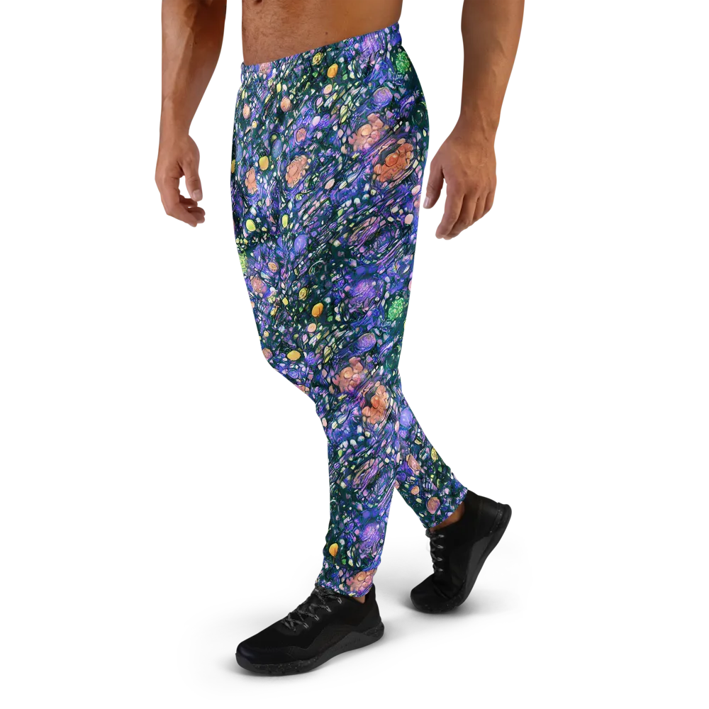 Neon Conservatory on Men's Joggers — Left