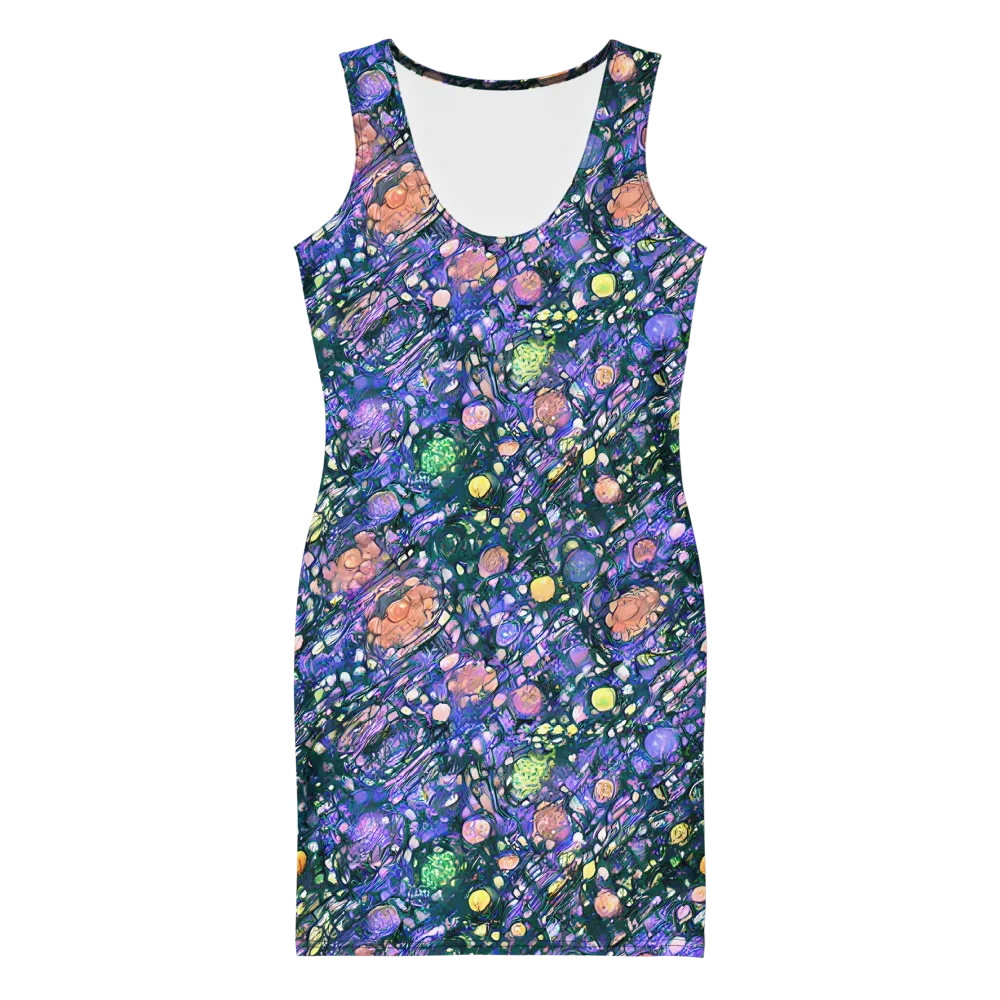 Neon Conservatory on Bodycon Dress — Front