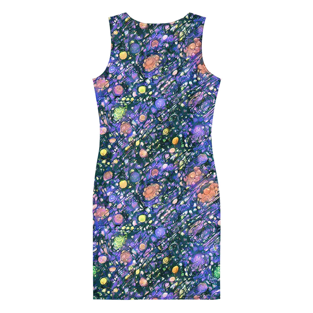 Neon Conservatory on Bodycon Dress — Back