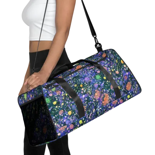 Neon Conservatory on a Duffle Bag