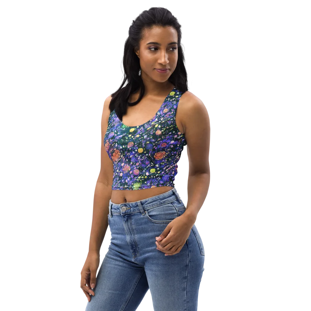 Neon Conservatory on Crop Top — Left Front