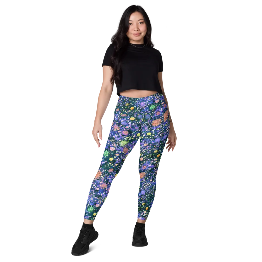 Neon Conservatory on Leggings with Pockets — Front