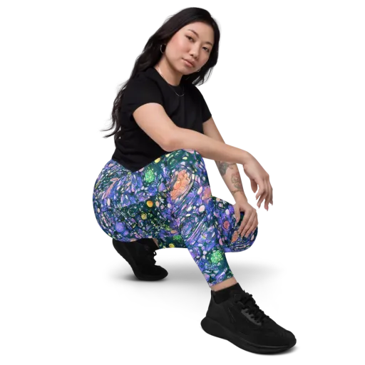 Neon Conservatory on a Leggings with Pockets