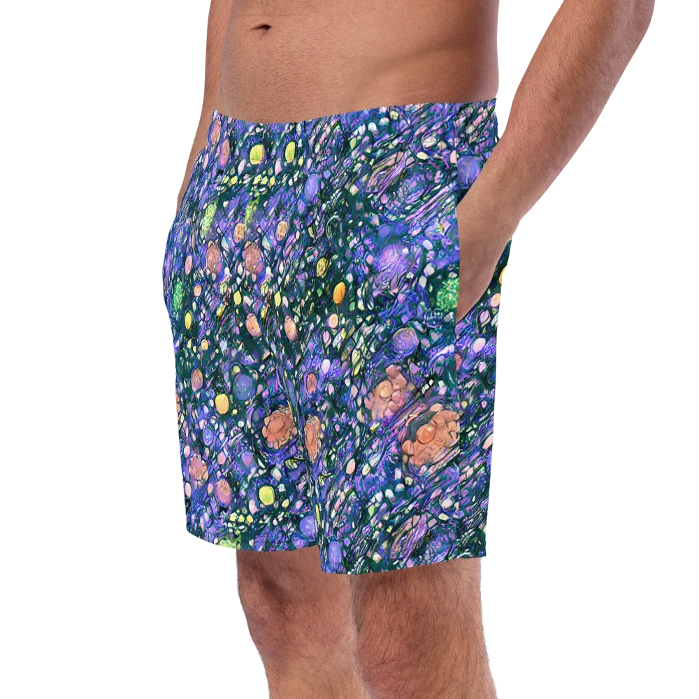 Neon Conservatory on Swim Trunks — Left Front