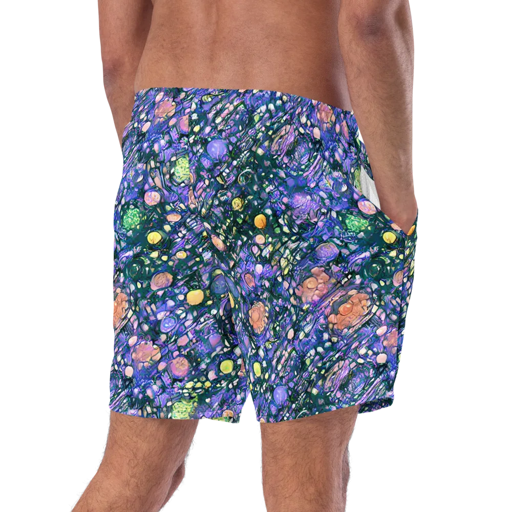 Neon Conservatory on Swim Trunks — Right Back