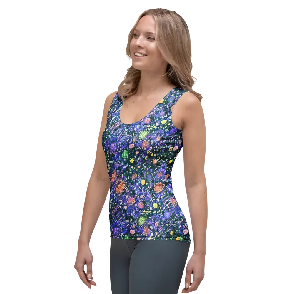 Neon Conservatory on Women's Tank Top — Left Front