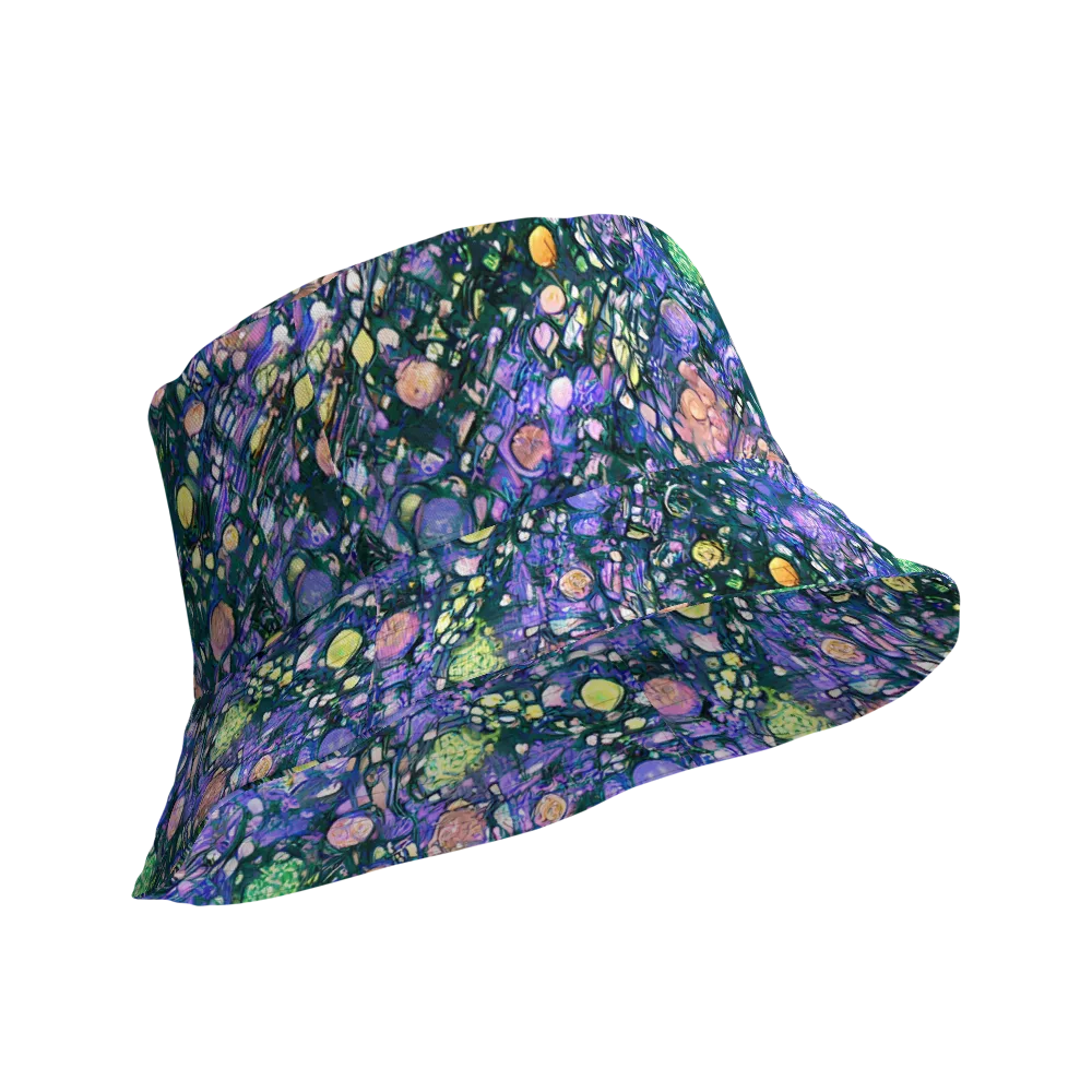 Neon Conservatory on Reversible Bucket Hat — Product details Outside