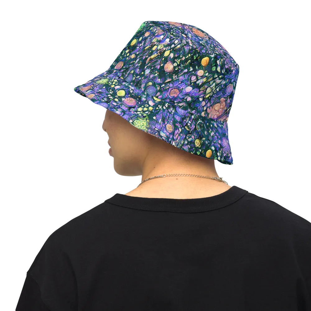 Neon Conservatory on Reversible Bucket Hat — Back Inside