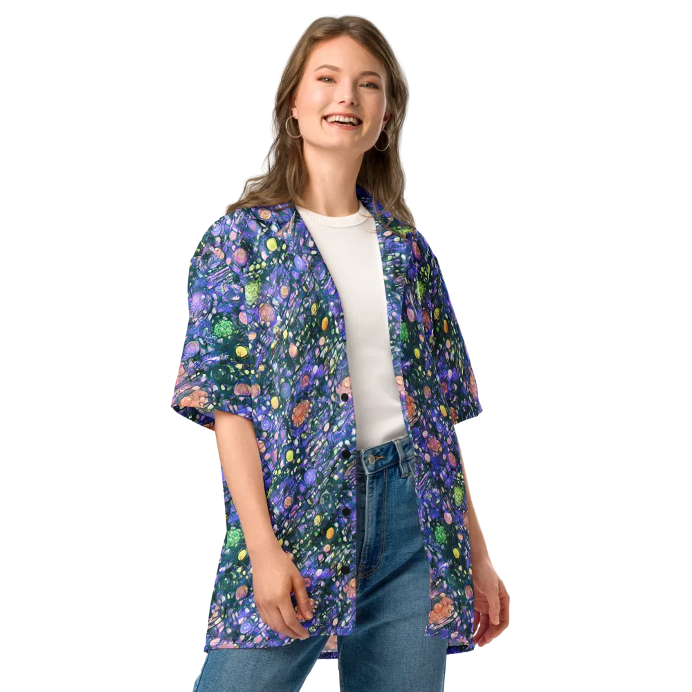 Neon Conservatory on Button Shirt — Front