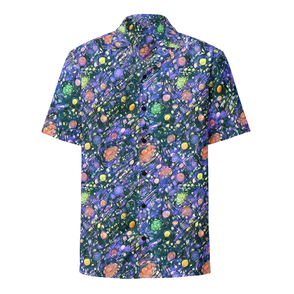 Neon Conservatory on Button Shirt — Front
