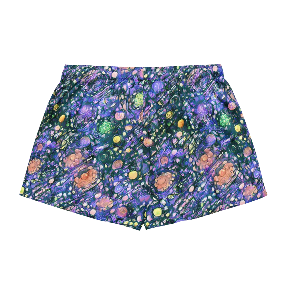 Neon Conservatory on Women's Pajama Shorts — Back
