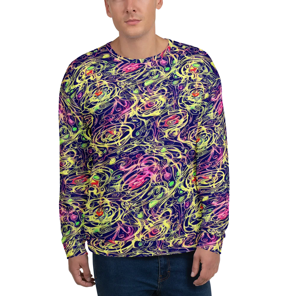 Lemon Ink Riptide on Sweatshirt — Front