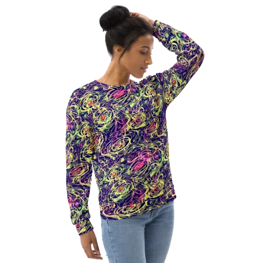 Lemon Ink Riptide on a Sweatshirt