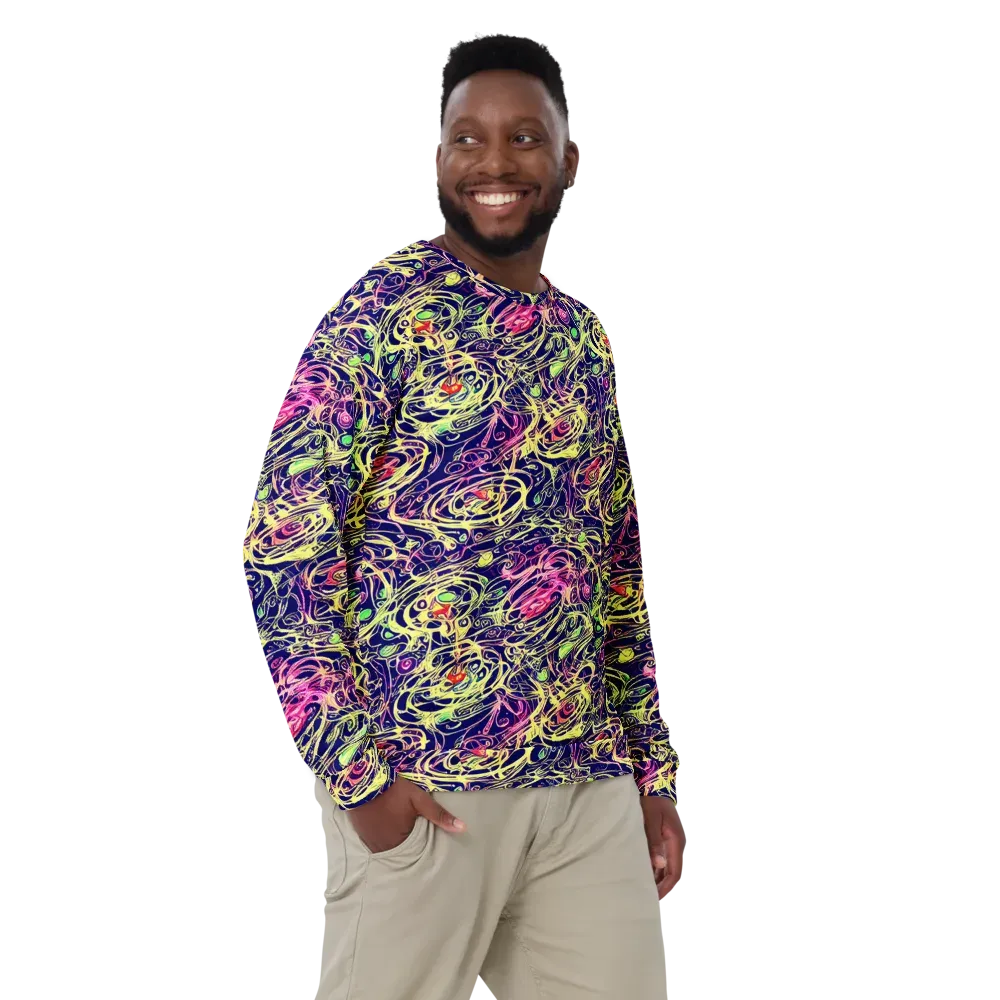 Lemon Ink Riptide on Sweatshirt — Front