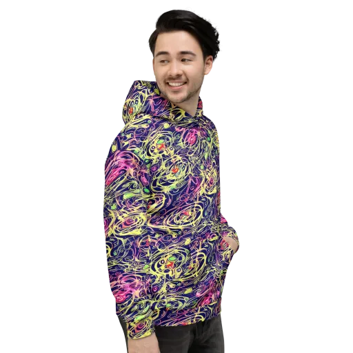 Lemon Ink Riptide on a Hoodie