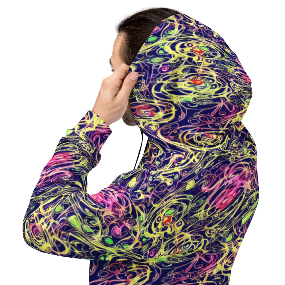 Lemon Ink Riptide on Hoodie — Back