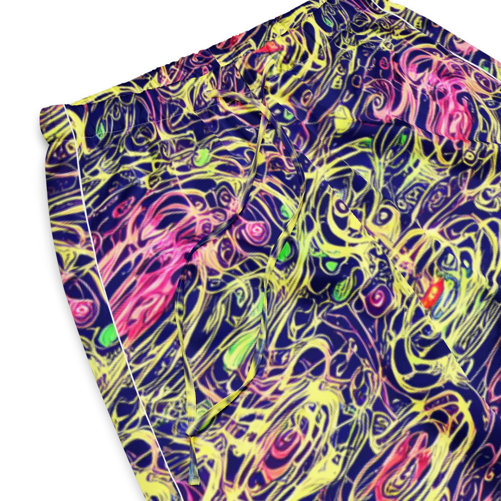 Lemon Ink Riptide on Women's Pajama Pants — Product details