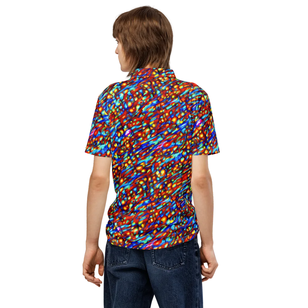 Sonic Solaris on Men's Slim Fit Polo Shirt — Back