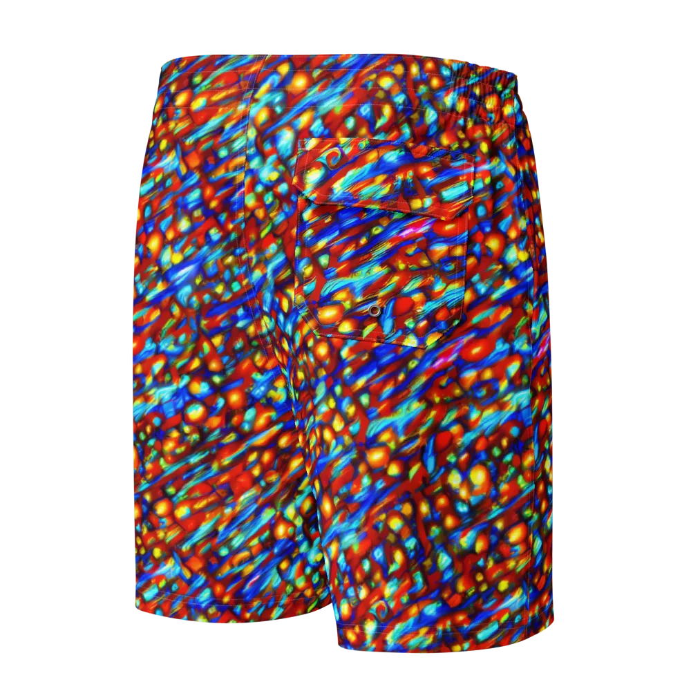 Sonic Solaris on Men's Board Shorts — Back