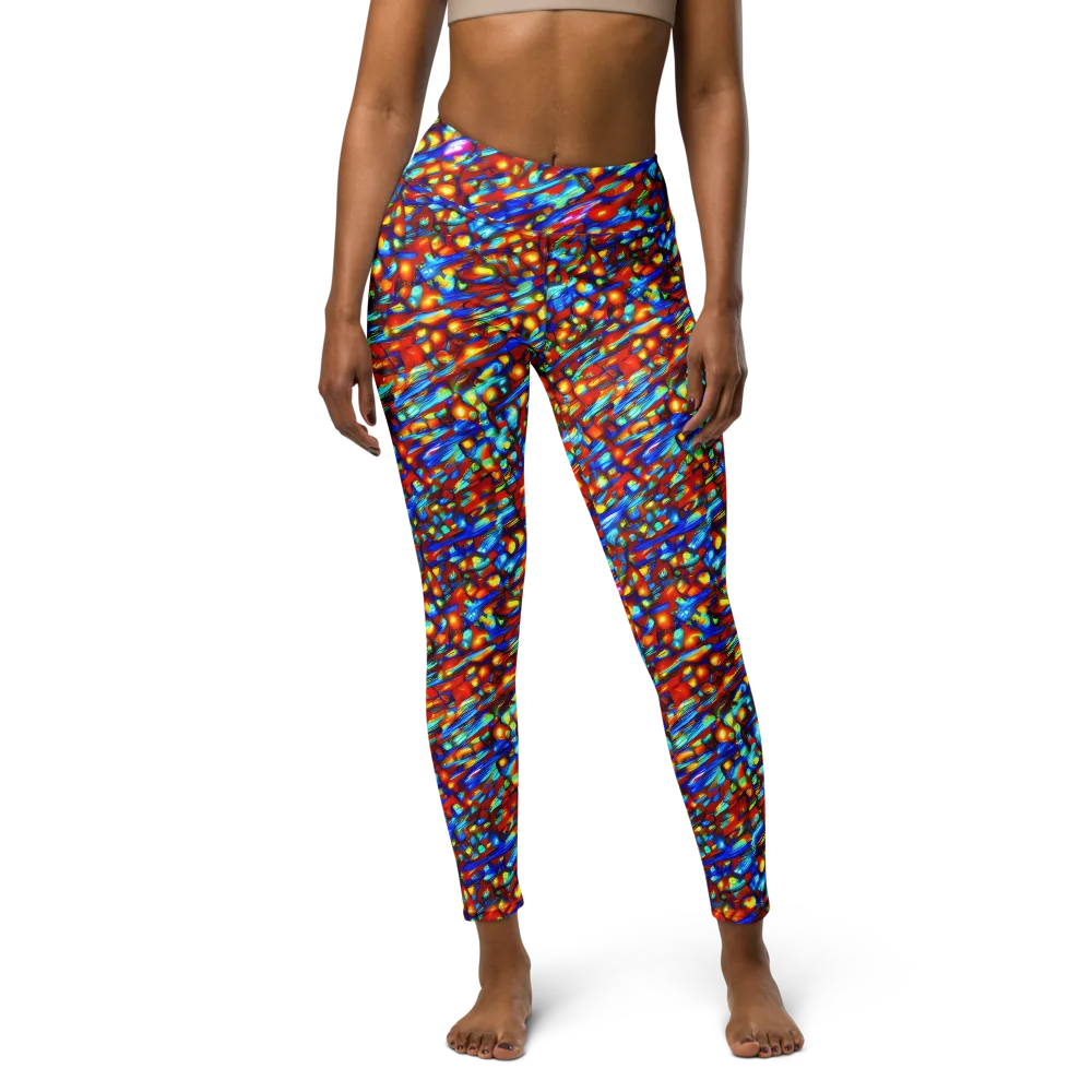 Sonic Solaris on Yoga Leggings — Front
