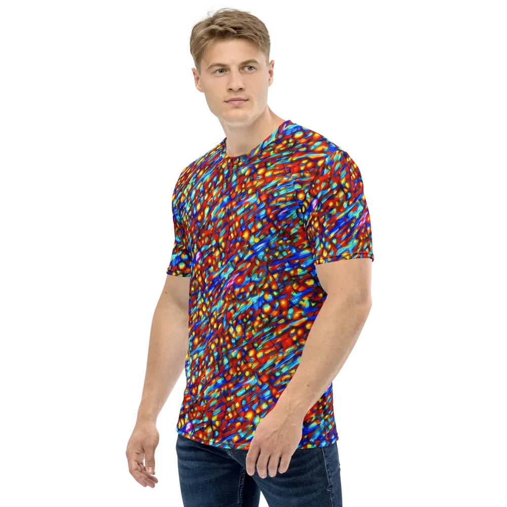 Sonic Solaris on Men's Crew Neck T-Shirt — Left