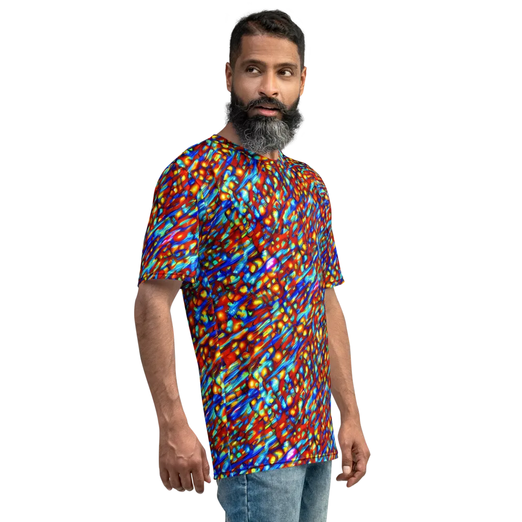 Sonic Solaris on Men's Crew Neck T-Shirt — Right