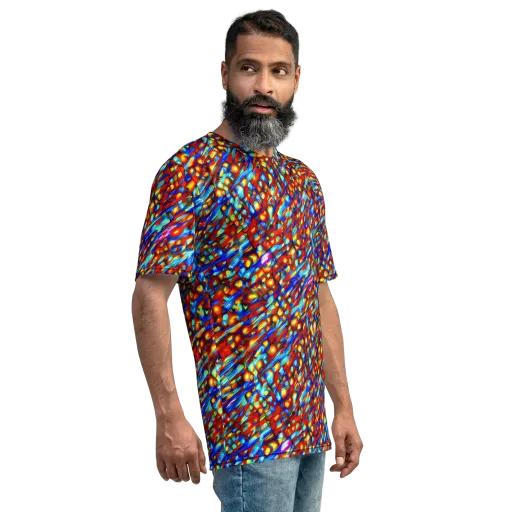 Sonic Solaris on a Men's Crew Neck T-Shirt