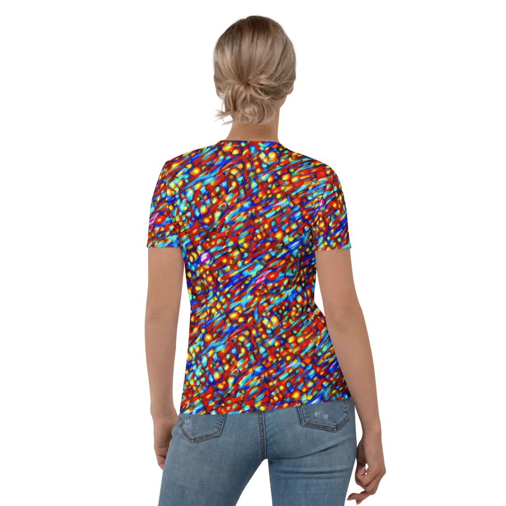 Sonic Solaris on Women's Crew Neck T-Shirt — Back