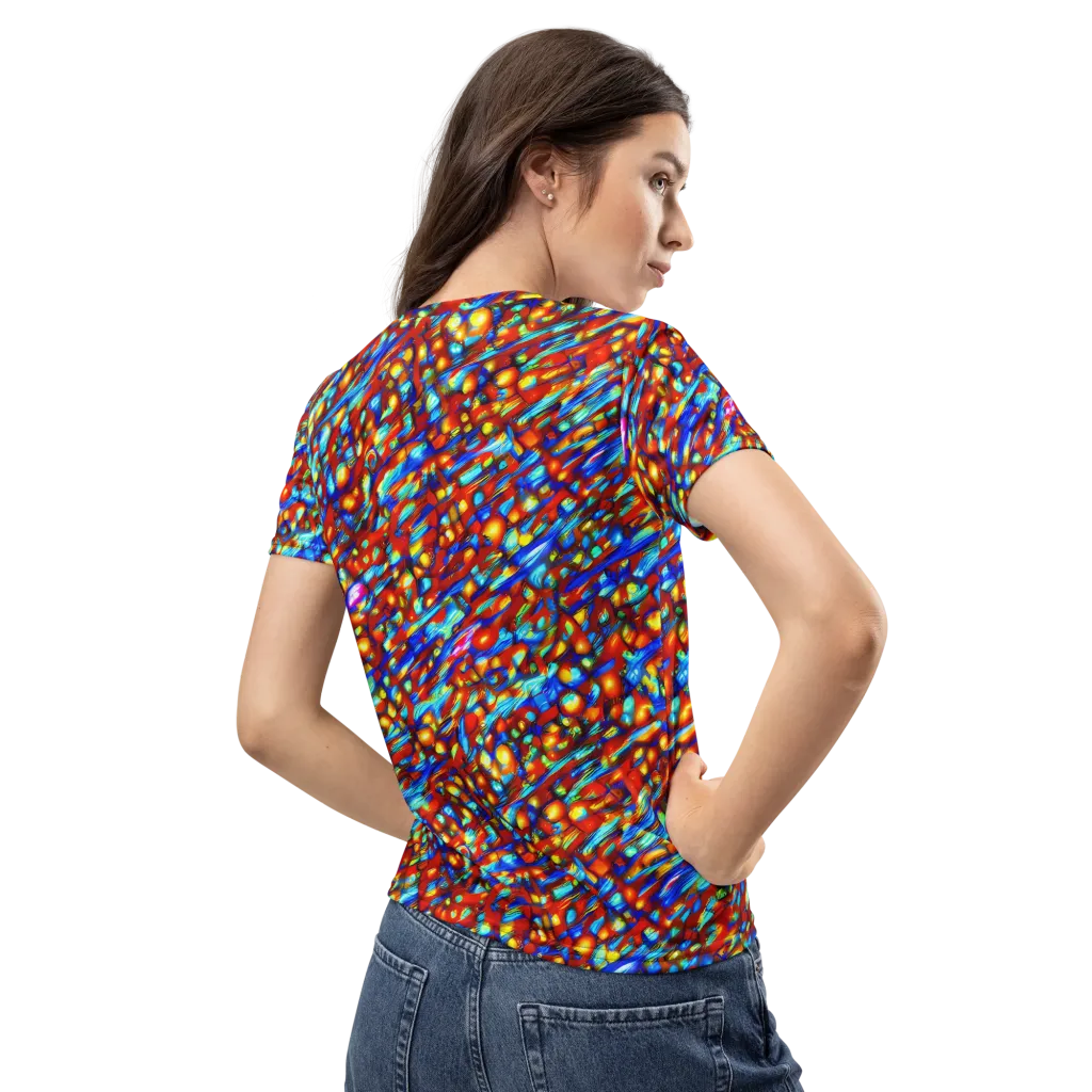 Sonic Solaris on Women's Crew Neck T-Shirt — Back