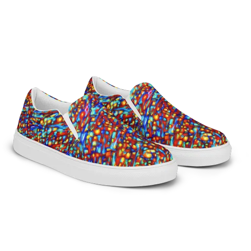 Sonic Solaris on a Women's Slip-On Canvas Shoes