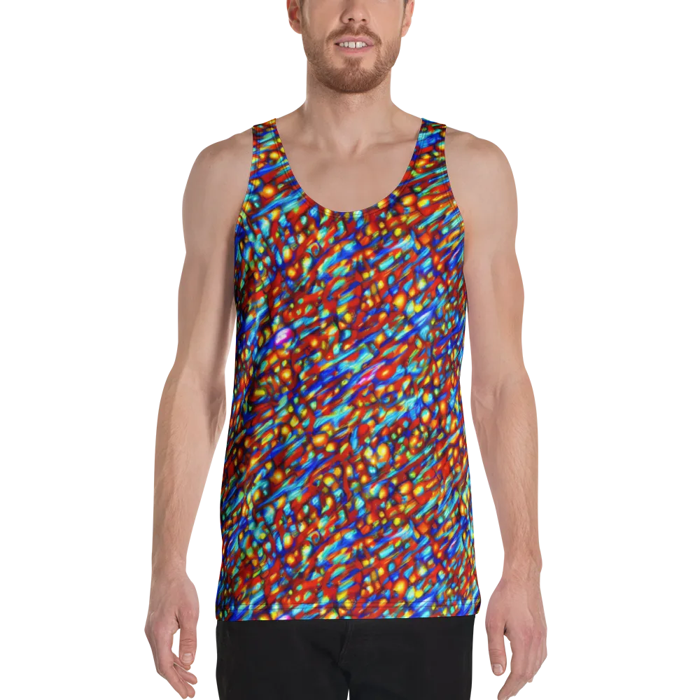 Sonic Solaris on Men's Tank Top — Front