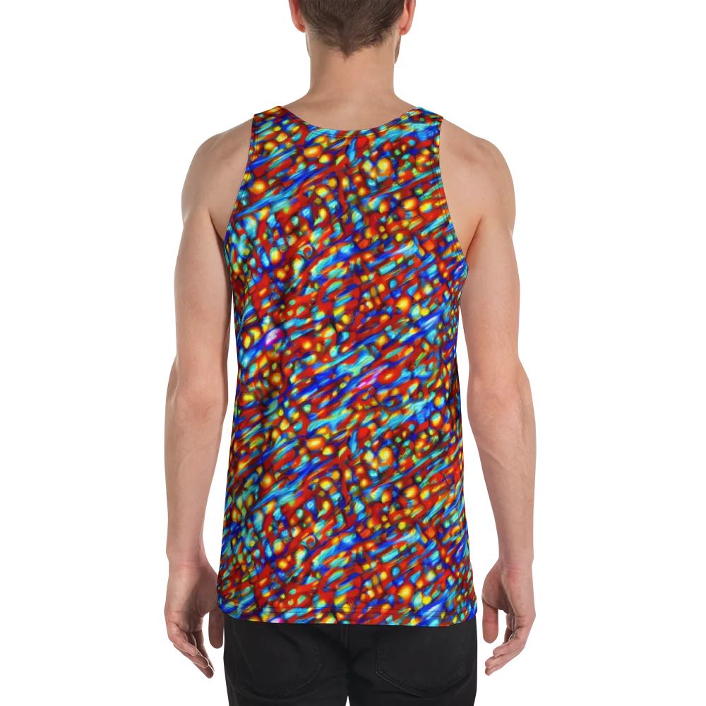 Sonic Solaris on Men's Tank Top — Back