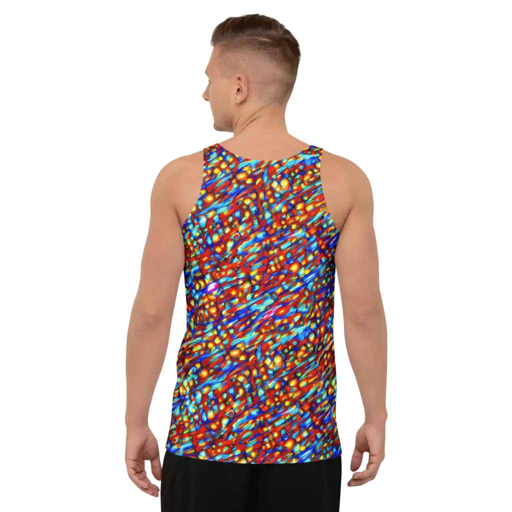 Sonic Solaris on Men's Tank Top — Back