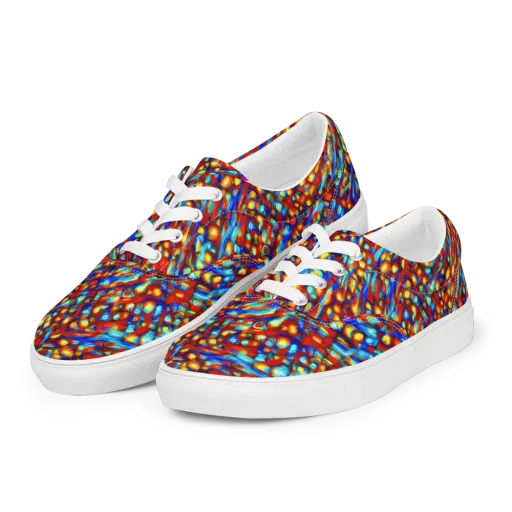 Sonic Solaris on a Men's Lace-Up Canvas Shoes