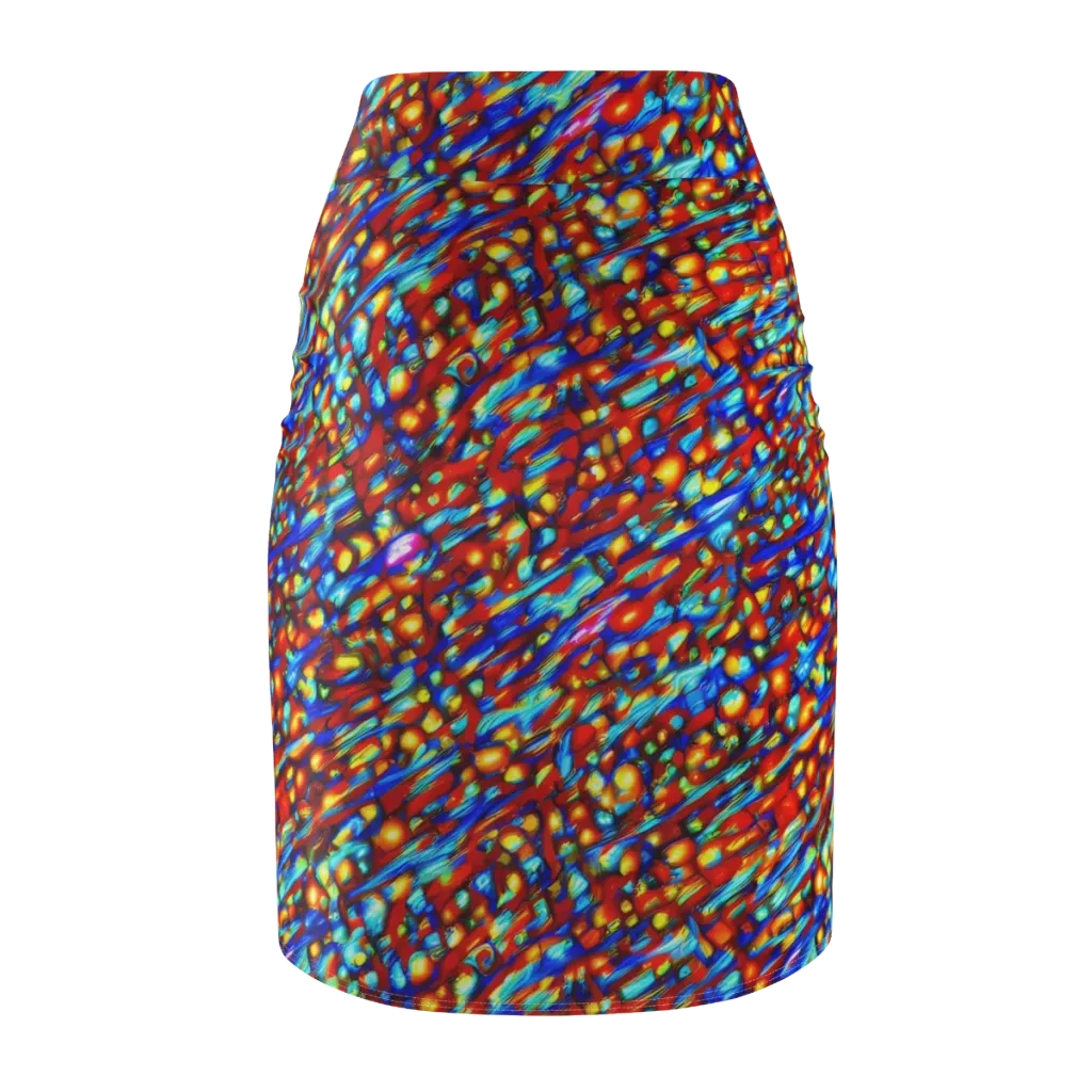 Sonic Solaris on Pencil Skirt — Back