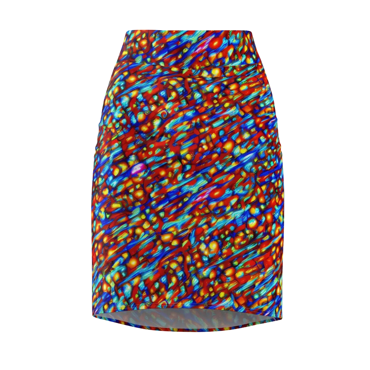Sonic Solaris on Pencil Skirt — Front