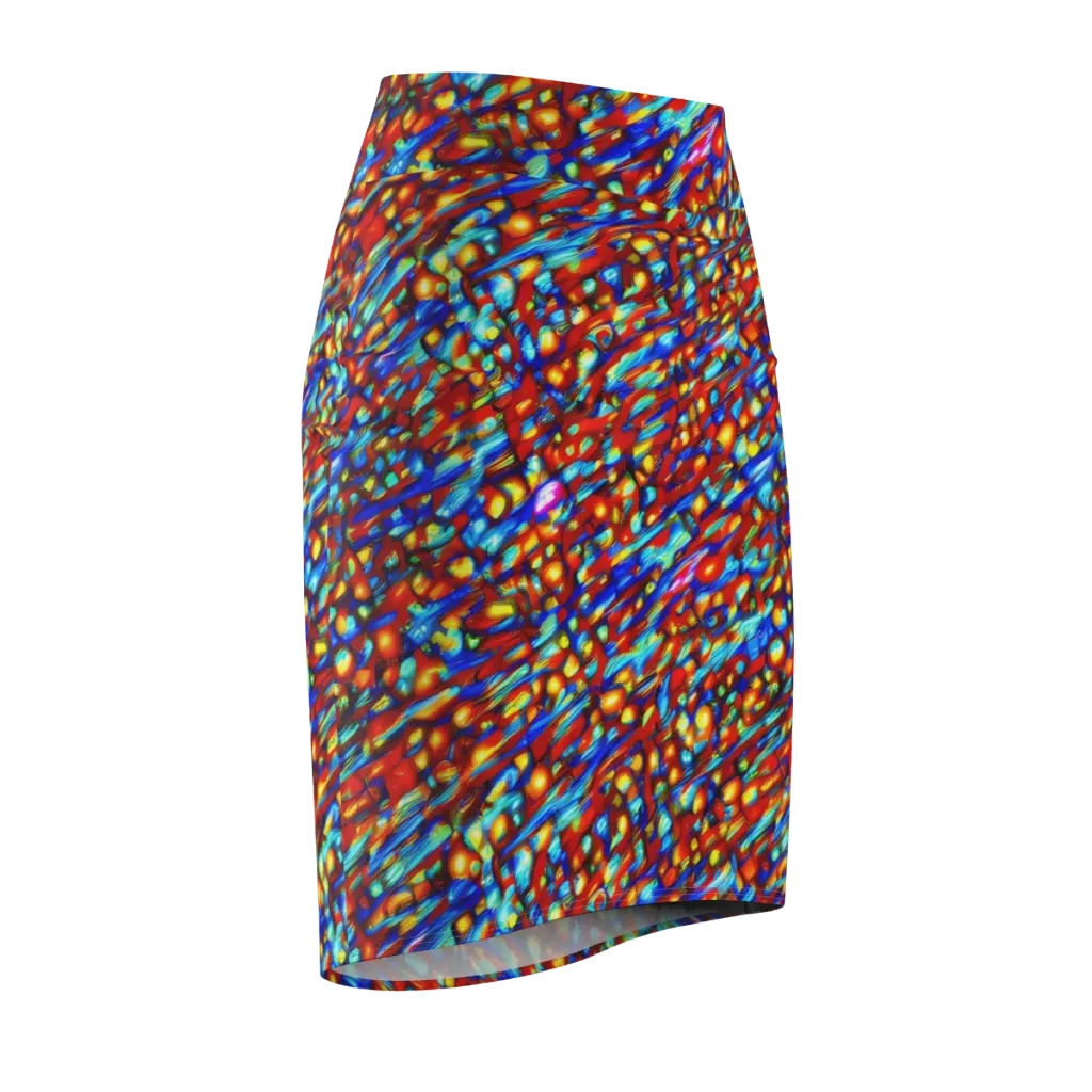 Sonic Solaris on Pencil Skirt — Front Side