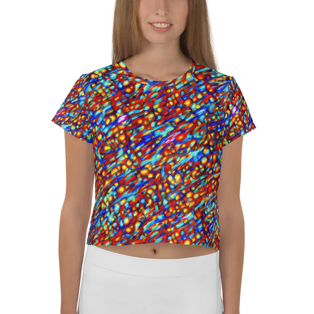 Sonic Solaris on Crop Tee — Front