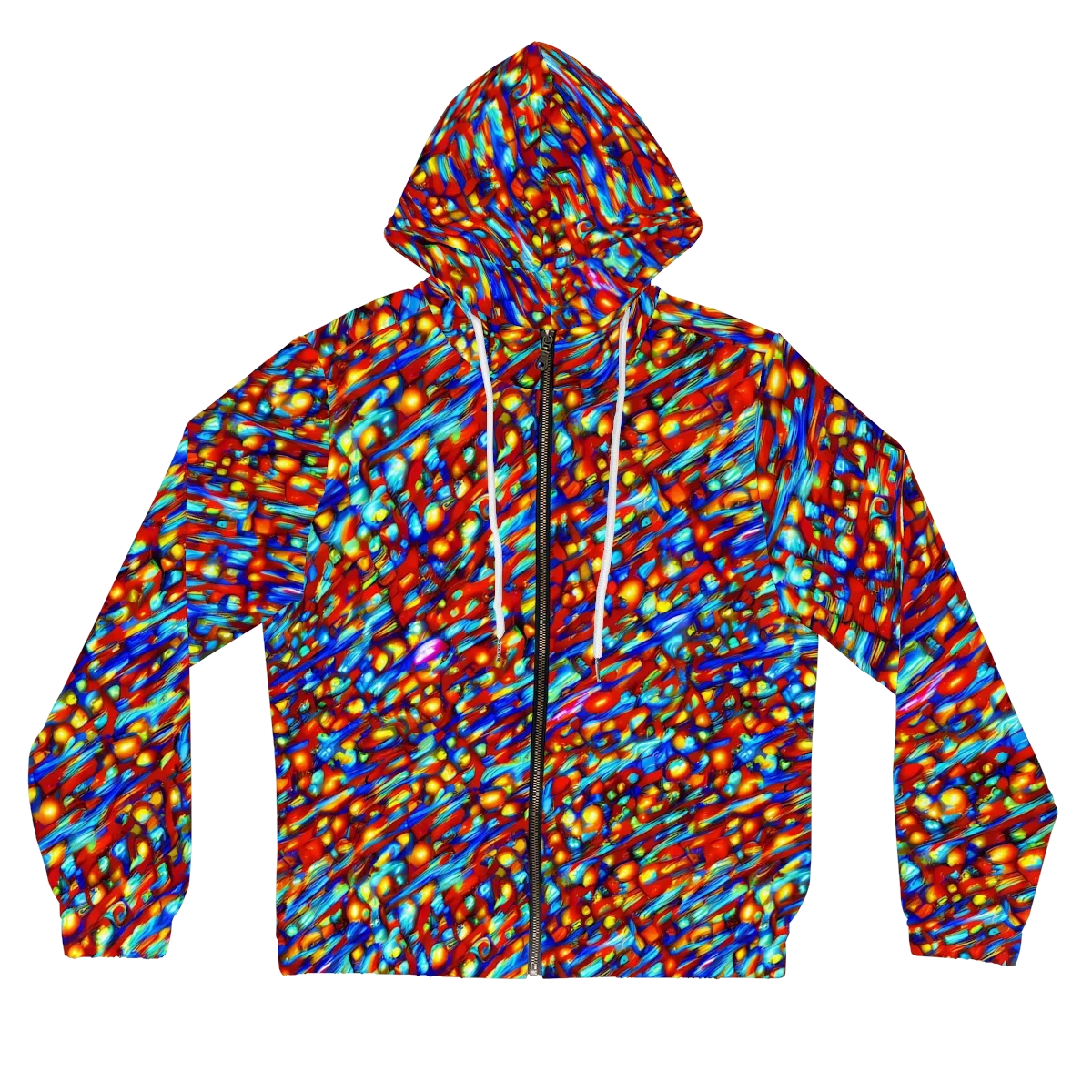 Sonic Solaris on Women's Full-Zip Hoodie — Front